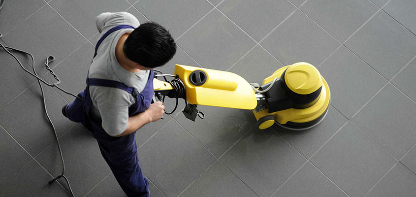 After builders cleaning for commercial properties